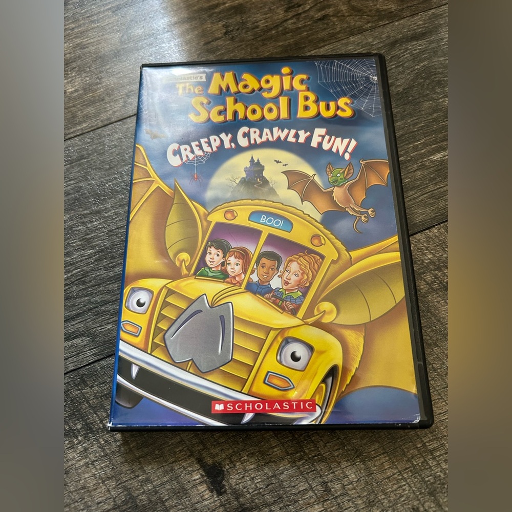 The Magic School Bus DVD scholastic creepy crawly fun 3 spooky episodes
